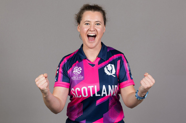 Kathryn Bryce secures top honour as the Female Athlete of the Year (Cricket) at the Scottish Sports Awards 2024