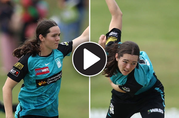 Watch video: 18-year-old Lucy Hamilton rewrites WBBL history with a five-fer