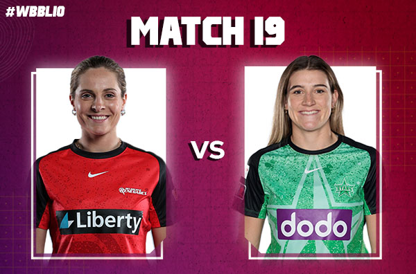 Match 19: Melbourne Renegades Women vs Melbourne Stars Women | Squads | Players to Watch | Fantasy Playing XI | Live Streaming | Pitch Report