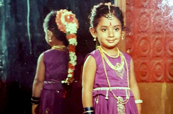 Mithali Raj's childhood photo