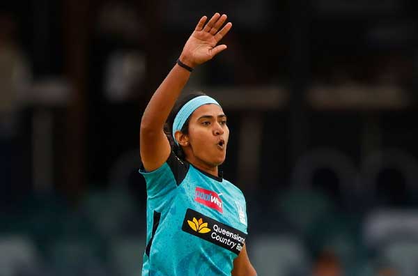 Shikha Pandey gets picked in WBBL 2024 Team of the Tournament