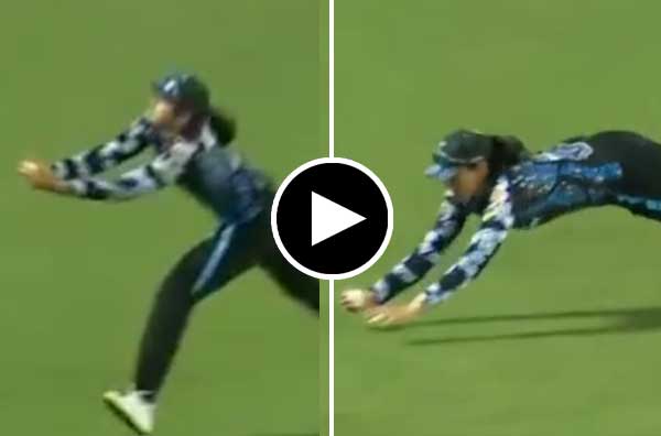 Watch video: Smriti Mandhana in full flight take a spectacular catch, fans compare it with Travis Head’s catch in World Cup Final