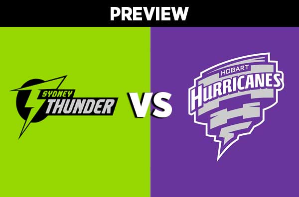 Knockout: Sydney Thunder Women vs Hobart Hurricanes Women | Squads | Players to Watch | Fantasy Playing XI | Live Streaming | Pitch Report