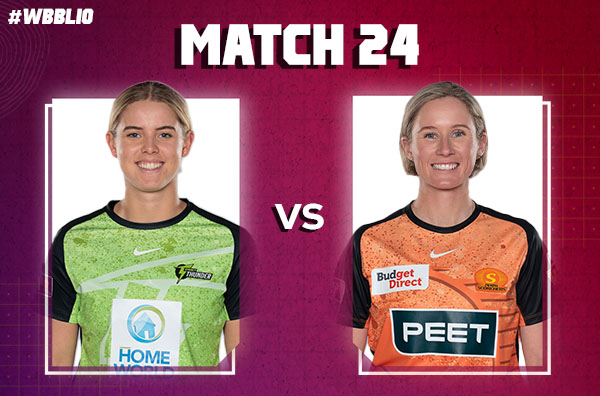 Match 24: Sydney Thunder Women vs Perth Scorchers Women | Squads | Players to Watch | Fantasy Playing XI | Live Streaming | Pitch Report