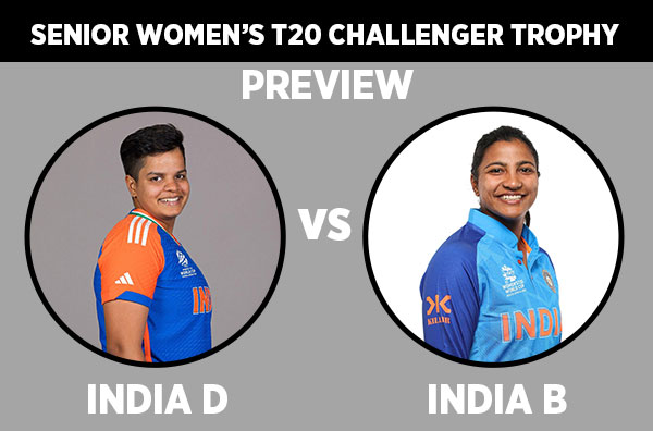 Match 8: Team D Women vs Team B Women | Squads | Players to Watch | Fantasy Playing XI | Live Streaming | Pitch Report