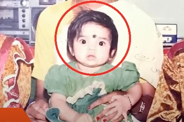 Veda Krishnamurthy's childhood photo