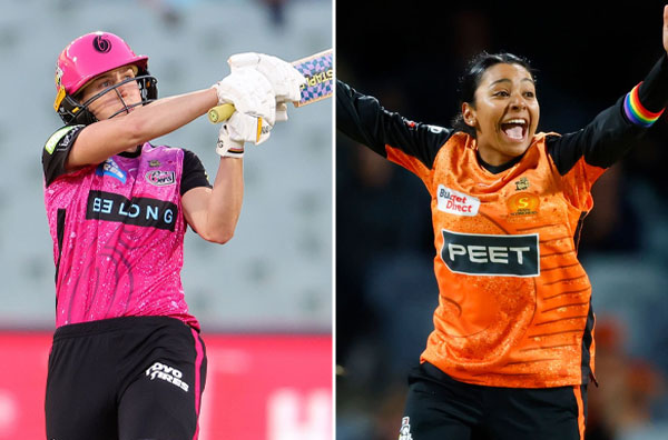 Ellyse Perry and Alana King. PC: Getty