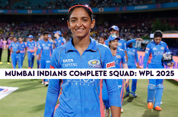 WPL 2025: Complete Squad of Mumbai Indians, G Kamalini makes headlines