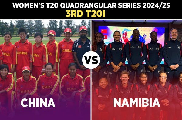 Match 3: China Women vs Namibia Women | Squads | Players to Watch | Fantasy Playing XI | Live Streaming | Pitch Report