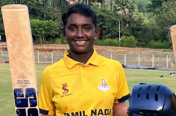 G Kamalini top scores in India B U19's gripping win over South Africa U19