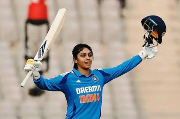 Harleen Deol's century and hat-trick of fifties powers India to highest ever Women’s ODI total on home soil