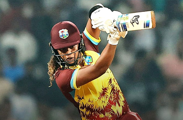 Hayley Matthews completes 2500 Women's T20I runs, only the 3rd West Indian to the feat