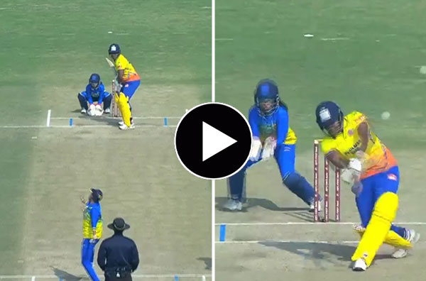 Watch Video: Kiran Navgire smashes 25-ball 64 against Railways in Senior Women's One Day Trophy Quater Final