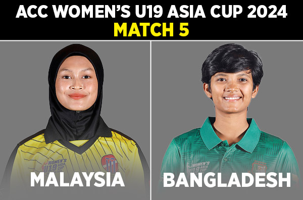 Match 5: Malaysia Under-19 Women vs Bangladesh Under-19 Women | Squads | Players to Watch | Fantasy Playing XI | Live Streaming | Pitch Report