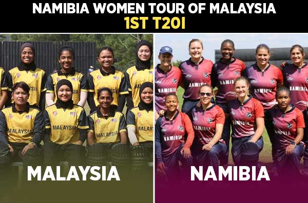 1st T20I: Malaysia Women vs Namibia Women | Squads | Players to Watch | Fantasy Playing XI | Live Streaming | Pitch Report