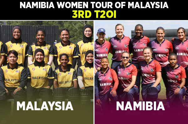 3rd T20I: Malaysia Women vs Namibia Women | Squads | Players to Watch | Fantasy Playing XI | Live Streaming | Pitch Report