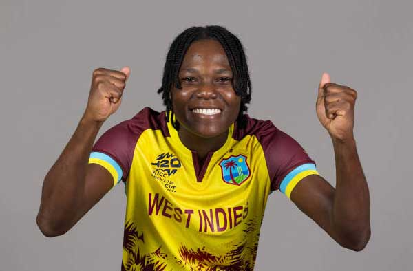 Watch Video: Nerissa Crafton makes ODI debut for West Indies, becomes 100th Player to do so. PC: Getty