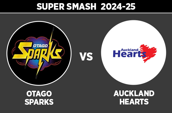 Match 3: Otago Sparks vs Auckland Hearts | Squads | Players to Watch | Fantasy Playing XI | Live Streaming | Pitch Report