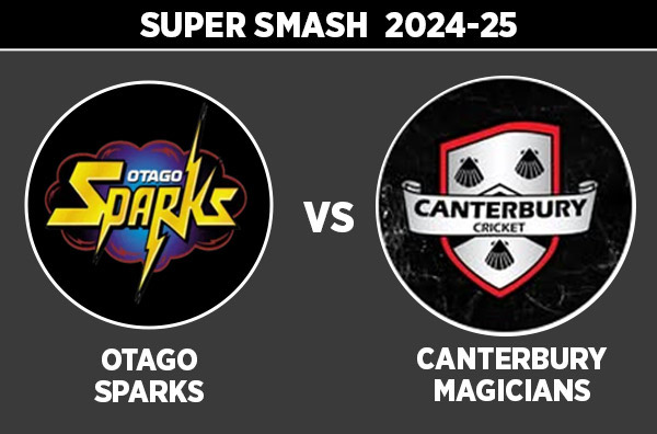 Match 2: Otago Sparks vs Canterbury Magicians | Squads | Players to Watch | Fantasy Playing XI | Live Streaming | Pitch Report