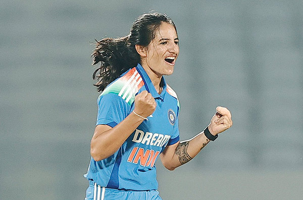 Renuka Singh Thakur produces maiden fifer to rattle Windies in India's 211-run opening ODI win