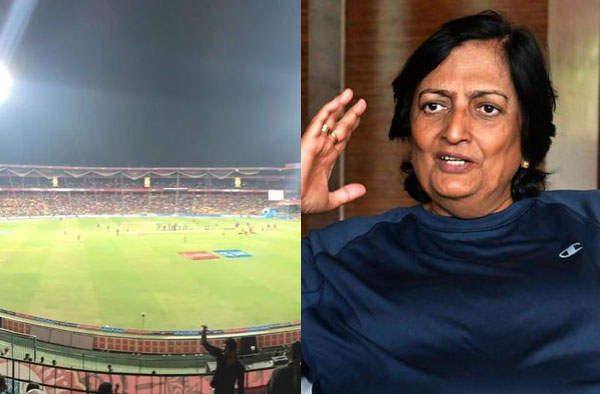 Omission of Shantha Rangaswamy’s name from Stands at Chinnaswamy sparks Controversy