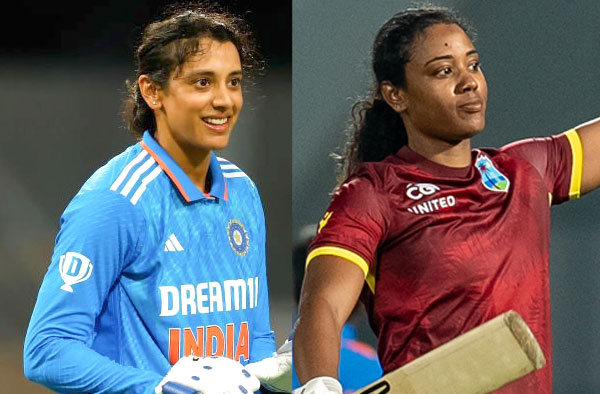 Smriti Mandhana and Hayley Matthews Climb Higher in Latest ICC T20I Rankings Update. PC: Getty