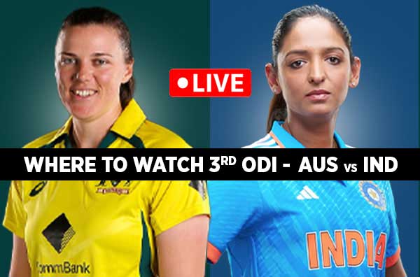 Where to Watch 3rd ODI – Australia Women vs India Women? Live Streaming Details