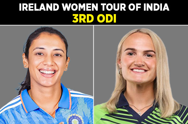 3rd ODI: India Women vs Ireland Women | Squads | Players to Watch | Fantasy Playing XI | Live Streaming | Pitch Report