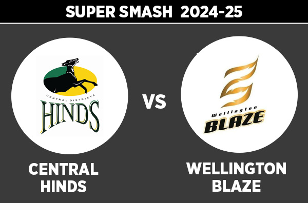 Match 7: Central Hinds vs Wellington Blaze | Squads | Players to Watch | Fantasy Playing XI | Live Streaming | Pitch Report