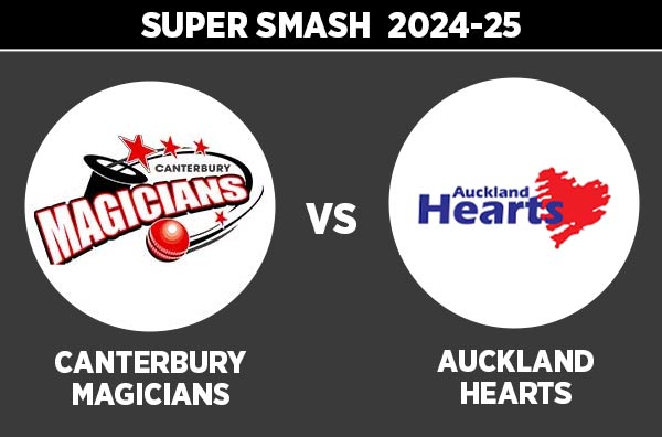 Match 11: Canterbury Magicians vs Auckland Hearts | Squads | Players to Watch | Fantasy Playing XI | Live Streaming | Pitch Report