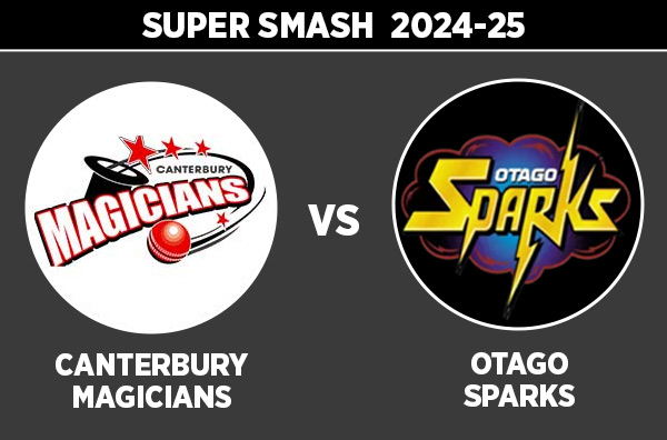 Match 9: Canterbury Magicians vs Otago Sparks | Squads | Players to Watch | Fantasy Playing XI | Live Streaming | Pitch Report