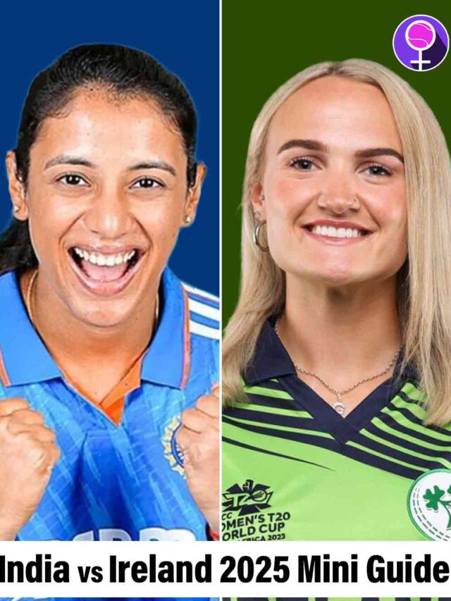 Ireland Women’s tour of India 2025: A Mini Guide