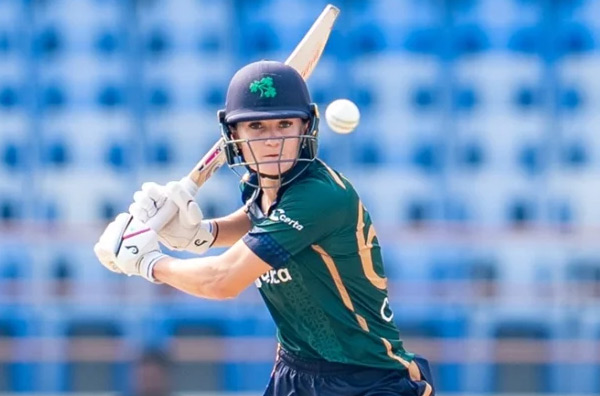 Ireland's Gaby Lewis steps up with a mature fifty in her 50th ODI appearance