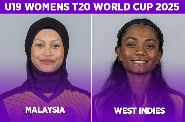 Match 23: Malaysia Women U19 vs West Indies Women U19 | Squads | Players to Watch | Fantasy Playing XI | Live Streaming | Pitch Report