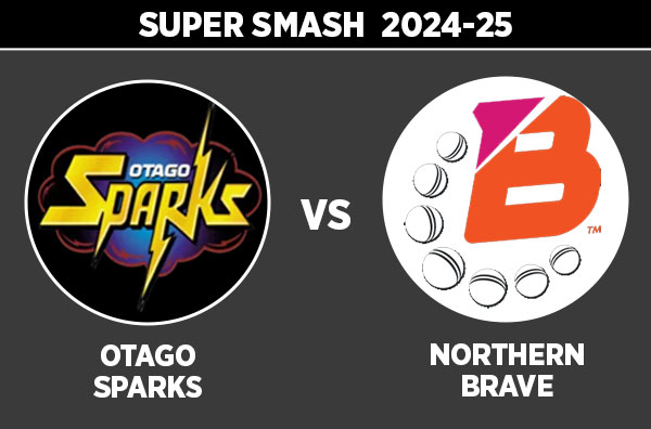 Match 16: Otago Sparks vs Northern Brave | Squads | Players to Watch | Fantasy Playing XI | Live Streaming | Pitch Report