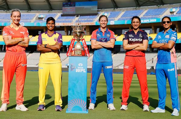 How did each team perform in the Vadodara leg of WPL 2025 fixtures?