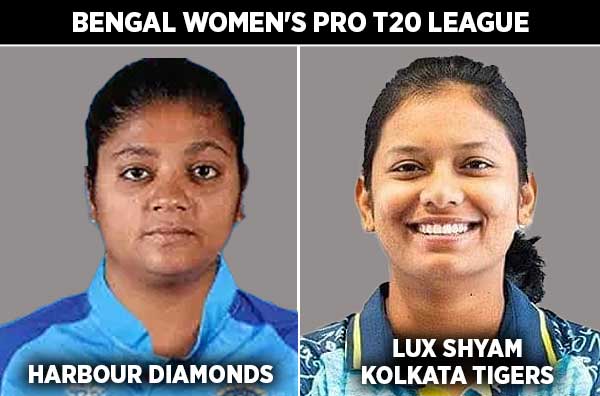 Match 5: Harbour Diamonds Women vs Lux Shyam Kolkata Tigers Women | Squads | Players to Watch | Fantasy Playing XI | Live Streaming | Pitch Report