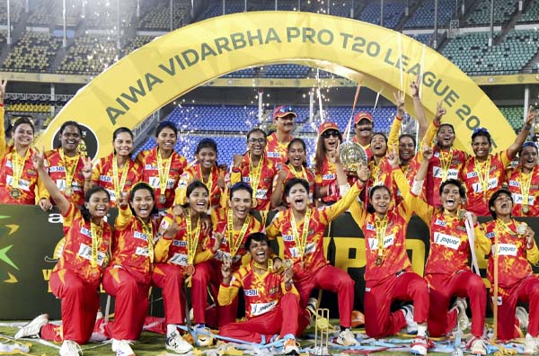 Orange Tigresses Crowned Champions of Inaugural Vidarbha Women’s Pro T20 League