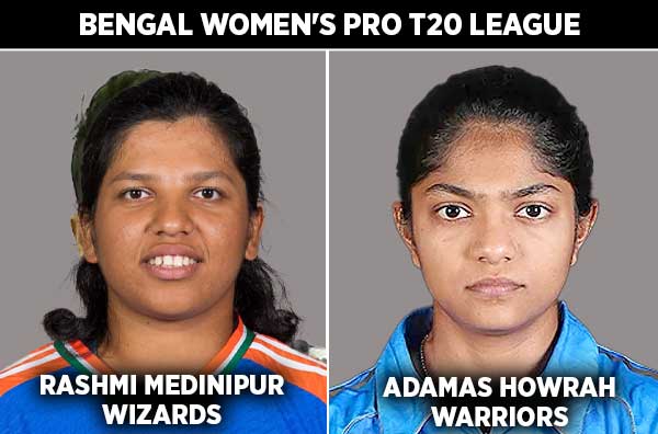 Match 4: Rashmi Medinipur Wizards Women vs Adamas Howrah Warriors Women | Squads | Players to Watch | Fantasy Playing XI | Live Streaming | Pitch Report