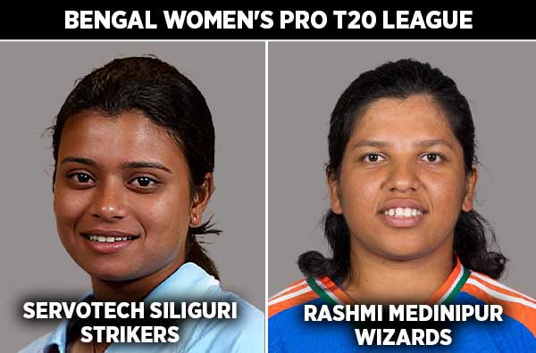 Match 23: Servotech Siliguri Strikers Women vs Rashmi Medinipur Wizards Women | Squads | Players to Watch | Fantasy Playing XI | Live Streaming | Pitch Report