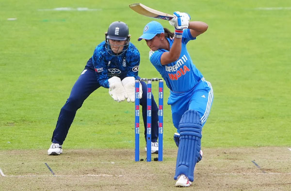 Harmanpreet Kaur Becomes Third Indian Woman to Score 4,000 ODI Runs. PC: Getty