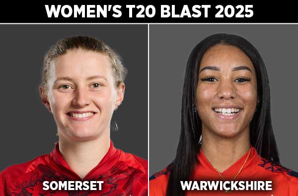 Match 45: Somerset Women vs Warwickshire Women | Squads | Players to Watch | Fantasy Playing XI | Live Streaming | Pitch Report