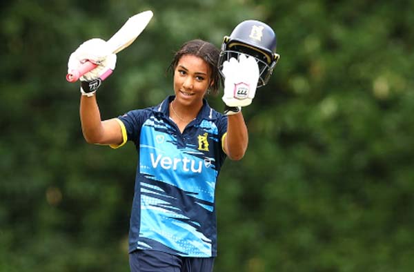 Davina Perrin Scripts History as Youngest Centurion in England's Women's One Day Cup
