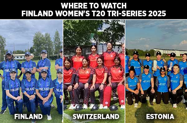 Where to Watch Finland Women's T20I Tri-Series 2025? Check Broadcast Details, Squads, Schedule