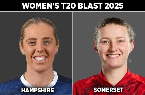 Match 36: Hampshire Women vs Somerset Women | Squads | Players to Watch | Fantasy Playing XI | Live Streaming | Pitch Report