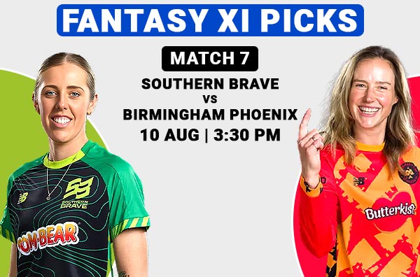 Match 7: Fantasy XI Picks for Southern Brave Women vs Birmingham Phoenix Women | SBW vs BPW