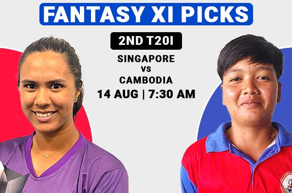 2nd T20I: Fantasy XI Picks for Singapore Women vs Cambodia Women