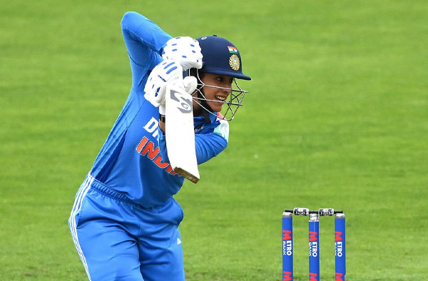 Smriti Mandhana’s Red-Hot Form Fuels India’s 2025 Women’s ODI World Cup Hopes. PC: Getty