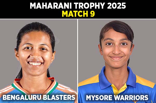 Match 9: Bengaluru Blasters Women vs Mysore Warriors Women | Squads | Players to Watch | Fantasy Playing XI | Live Streaming | Pitch Report