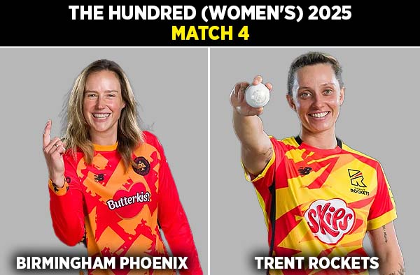 Match 8: Birmingham Phoenix Women vs Trent Rockets Women | Squads | Players to Watch | Fantasy Playing XI | Live Streaming | Pitch Report